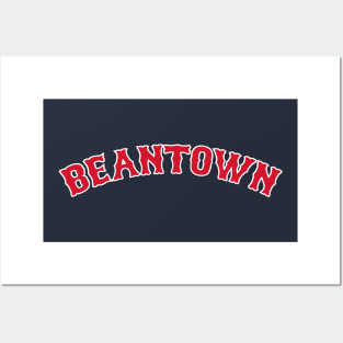 Boston 'Beantown' Baseball Fan T-Shirt: Showcase Your Love for the Game with Iconic Boston Flair! Posters and Art